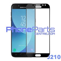 J210 5D tempered glass - winkelverpakking voor Galaxy J2 (2016) - J210 (10 stuks)