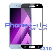 J310 5D tempered glass - winkelverpakking voor Galaxy J3 (2015) - J310 (10 stuks)