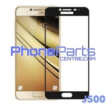 J500 5D tempered glass premium quality - no packing for Galaxy J5 (2015) - J500 (25 pcs)