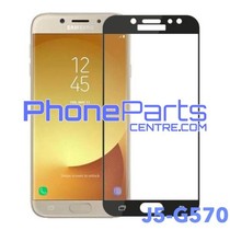 G570 5D tempered glass premium quality - no packing for Galaxy J5 Prime (2016) - G570 (25 pcs)