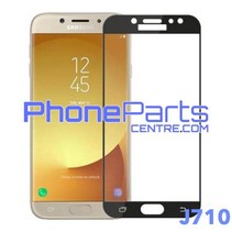 J710 5D tempered glass - zonder verpakking voor Galaxy J7 (2016) - J710 (25 stuks)