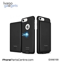 Ivano Magnetisch Batterij Hoesje voor iPhone 6 6S 7 and 8 - 4.000 mAh (2 stuks)