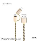 Borofone Borofone Micro-USB Kabel + Lighting BX9ML (20 stuks)