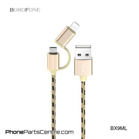 Borofone Borofone Micro-USB Cable + Lighting BX9ML (20 pcs)