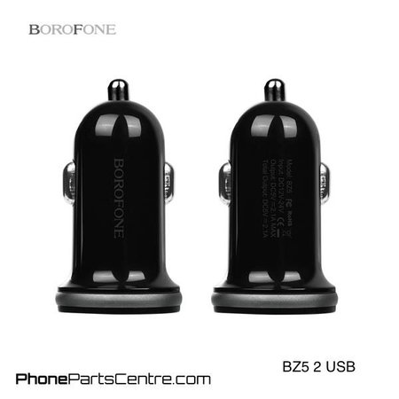 Borofone Borofone Car Charger 2 USB BZ5 (10 pcs)