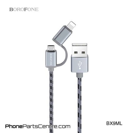 Borofone Borofone Micro-USB Kabel + Lighting BX9ML (20 stuks)