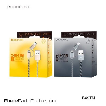 Borofone Borofone Type C Kabel + Micro-USB BX9TM (20 stuks)