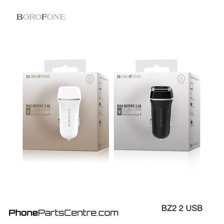 Borofone Borofone Car Charger 2 USB BZ2 (10 pcs)