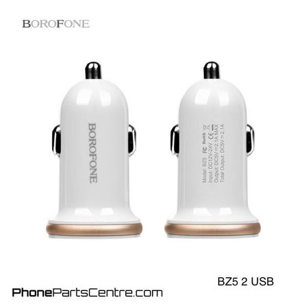 Borofone Borofone Car Charger 2 USB BZ5 (10 pcs)