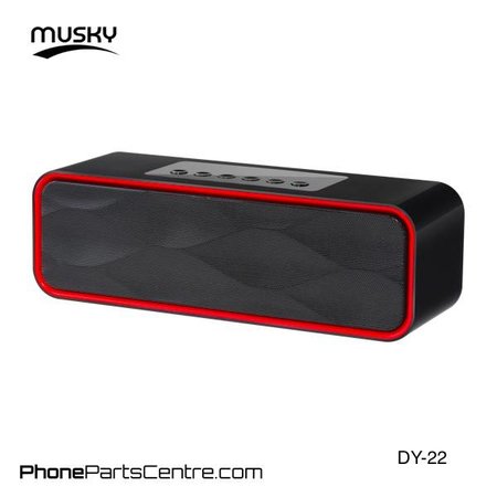 Musky Musky Bluetooth Speaker DY-22 (2 stuks)