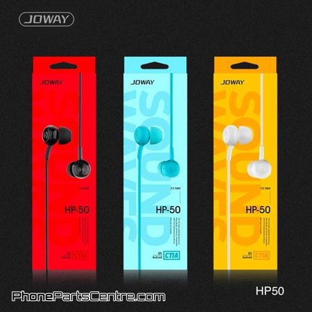 Joway Joway Wired Earphones HP50 1.2m (10 pcs)