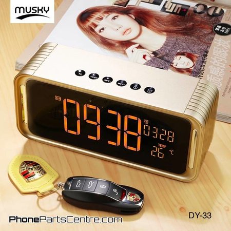 Musky Musky Bluetooth Speaker DY-33 (2 stuks)