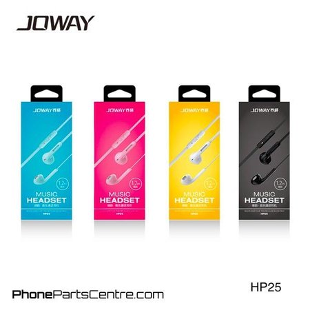 Joway Joway Wired Earphones HP25 1.25m (10 pcs)