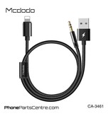 Mcdodo Mcdodo 2-in-1 Lightning Kabel naar 3.5mm Jack AUX + USB CA-3461 1.2m (5 stuks)