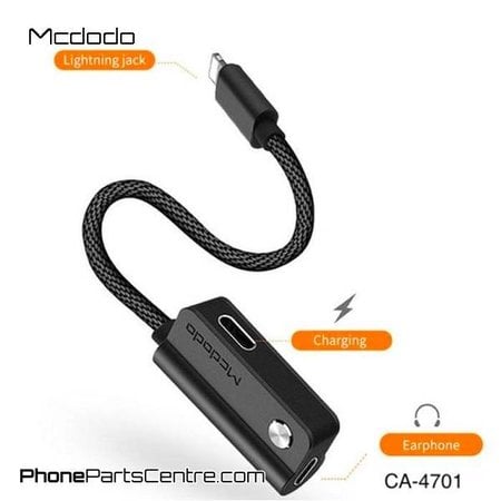 Mcdodo Mcdodo 2-in-1 Lightning Kabel naar Dual Lightning CA-4701 (5 stuks)