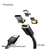 Mcdodo Mcdodo Magnetic Lightning Cable + Micro-USB + Type C - CA-4321 1.2m (2 pcs)