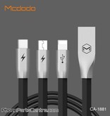 Mcdodo Mcdodo 3-in-1 Lightning Cable + Micro-USB + Type C - CA-1881 1.2m (5 pcs)