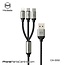 Mcdodo Mcdodo 3-in-1 Lightning Cable + Micro-USB + Type C CA-3351 1.2m (5 pcs)