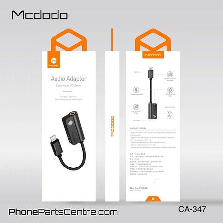 Mcdodo Mcdodo 2-in-1 Lightning Cable to 3.5mm Jack AUX + Lightning CA-3471 (5 pcs)