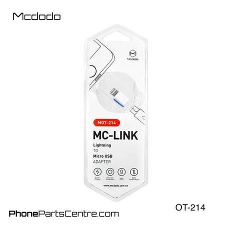 Mcdodo Mcdodo Adapter Micro-USB to Lightning - OT-2141 (20 pcs)