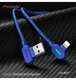 Mcdodo Mcdodo 90 Degrees Lightning Cable - Buttom Series CA-4671 1.2m (10 pcs)