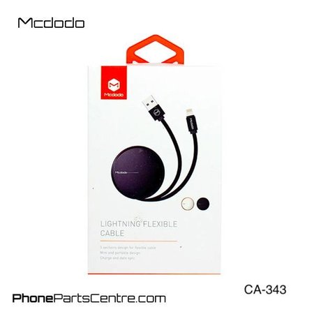 Mcdodo Mcdodo Rollable Lightning Cable - Circle Series CA-3431 90cm (5 pcs)