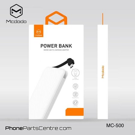 Mcdodo Mcdodo Powerbank Integrated Cable 5.000 mAh - Excelle series MC-5001 (5 pcs)