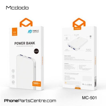 Mcdodo Mcdodo Powerbank Type C 10.000 mAh - Excelle series MC-5011 (2 pcs)