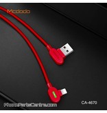 Mcdodo Mcdodo 90 Degrees Lightning Cable - Buttom Series CA-4671 1.2m (10 pcs)