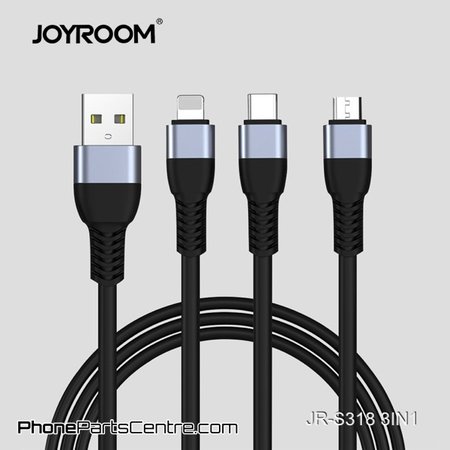 Joyroom Joyroom 3 in 1 Cable JR-S318 1.5m (10 pcs)