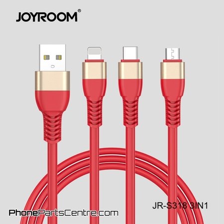 Joyroom Joyroom 3 in 1 Kabel JR-S318 1.5m (10 stuks)