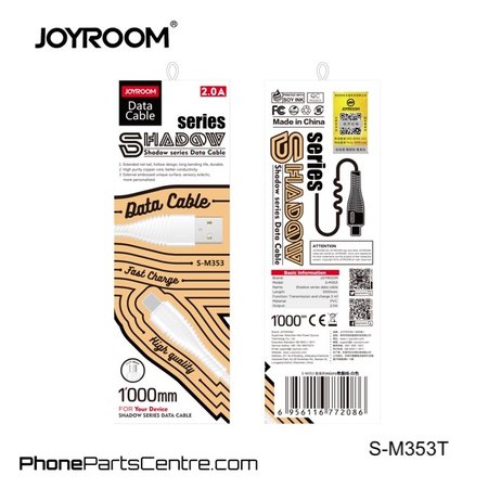 Joyroom Joyroom Shadow Type C Cable S-M353T (20 pcs)