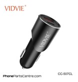 Vidvie Car Charger Lightning Cable 1 USB 1 Type C CC-507CL (10 pcs)