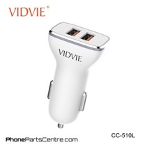 Vidvie Autolader Lightning Kabel 2 USB CC-510L (10 stuks)