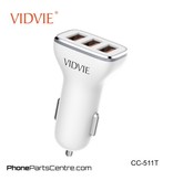 Vidvie Autolader Type C Kabel 3 USB CC-511T (10 stuks)