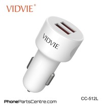 Vidvie Autolader Lightning Kabel 2 USB CC-512L (10 stuks)