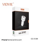 Vidvie Car Charger Micro-USB Cable 2 USB CC-512M (10 pcs)