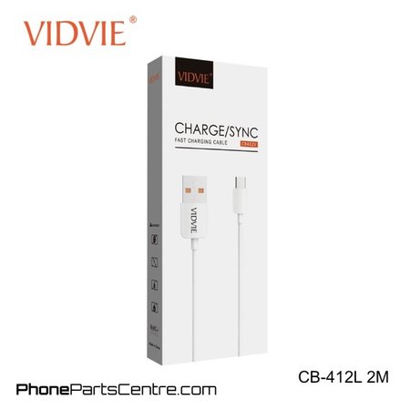 Vidvie Lightning Cable 2 meter CB-412L (20 pcs)