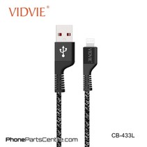 Vidvie Lightning Kabel 1.2 meter CB-433L (10 stuks)