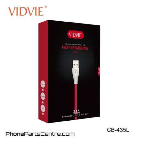 Vidvie Lightning Cable 1.2 meter CB-435L (10 pcs)