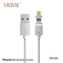 Vidvie Magneet Kabel Type C + Lightning CB-420 (5 stuks)