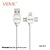Vidvie  3 in 1 Lightning Cable + Micro-USB + Type C CB-431 (10 pcs)