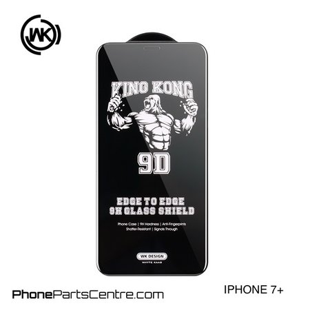 WK WK King Kong 9D Scherm iPhone 7 Plus (10 stuks)