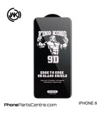 WK WK King Kong 9D Scherm iPhone 8 (10 stuks)