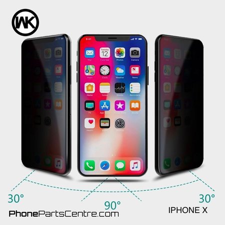 WK WK King Kong 4D Privacy glass iPhone X (5 pcs)