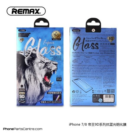 Remax Remax Emperor 9D Anti Blue-ray Glass GL-32 for iPhone 7 (10 pcs)