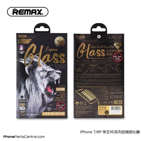 Remax Remax Emperor 9D Privacy Glass GL-32 for iPhone 7 Plus (5 pcs)