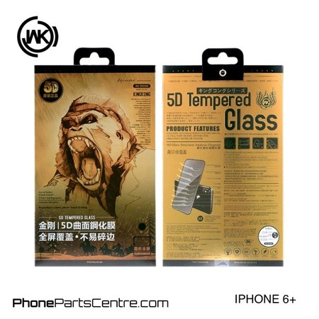 WK WK King Kong 5D glass iPhone 6 Plus (5 pcs)