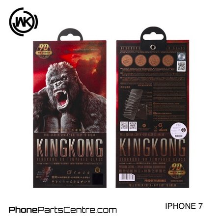 WK WK King Kong 9D glass iPhone 7 (10 pcs)