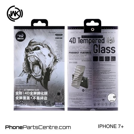 WK WK King Kong 4D glass iPhone 7 Plus (5 pcs)